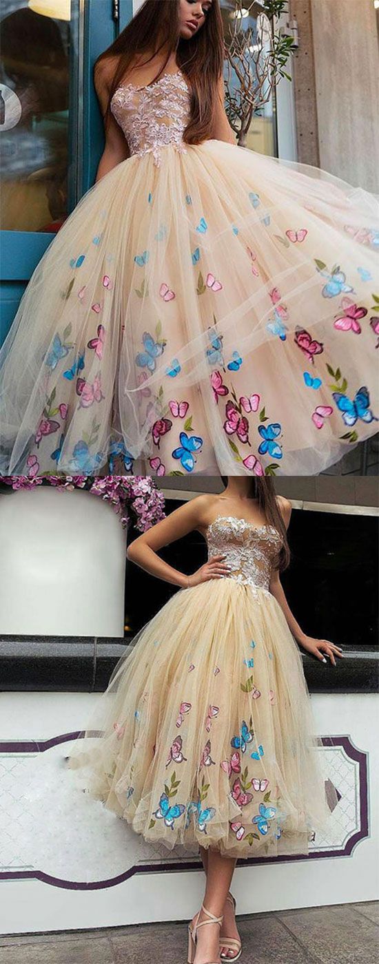 Butterfly Homecoming Dress