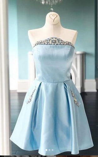 Homecoming dress ,Short Prom Dress, 8th Graduation Dress ,Custom-made School Dance Dress YDH0065